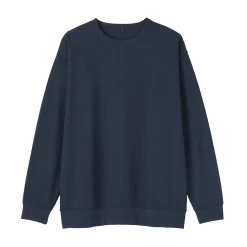 Hot Muji T‐shirt à manches longues gaufré Quick Dry pour homme
