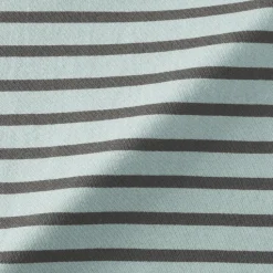 Outlet Muji T-shirt à manches mi-longues et col bateau en coton épais pour femme