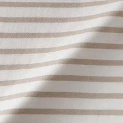 Outlet Muji T-shirt à manches mi-longues et col bateau en coton épais pour femme