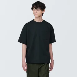 New Muji T‐shirt Cool Touch à poche coupe Relax homme…
