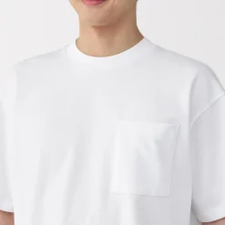 Best Muji T‐shirt Cool Touch à poche coupe Relax pour homme
