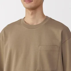 Best Muji T‐shirt Cool Touch à poche coupe Relax pour homme