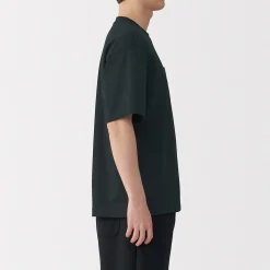 Best Muji T‐shirt Cool Touch à poche coupe Relax pour homme