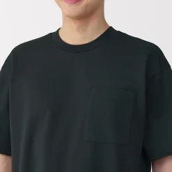 Best Muji T‐shirt Cool Touch à poche coupe Relax pour homme
