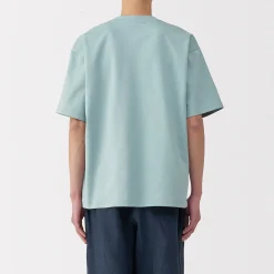 Outlet Muji T‐shirt Cool Touch à poche coupe Relax pour homme.