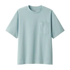 Outlet Muji T‐shirt Cool Touch à poche coupe Relax pour homme.