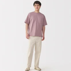 Outlet Muji T‐shirt Cool Touch à poche coupe Relax pour homme.