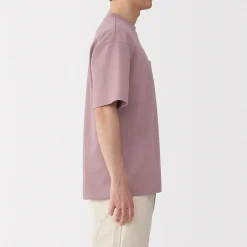 Outlet Muji T‐shirt Cool Touch à poche coupe Relax pour homme.
