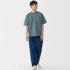 Outlet Muji T‐shirt Cool Touch à poche coupe Relax pour homme.