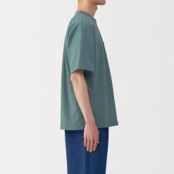 Outlet Muji T‐shirt Cool Touch à poche coupe Relax pour homme.