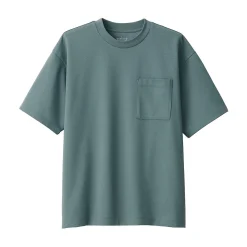 Outlet Muji T‐shirt Cool Touch à poche coupe Relax pour homme.