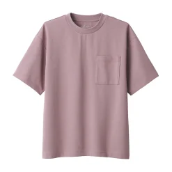 Outlet Muji T‐shirt Cool Touch à poche coupe Relax pour homme.