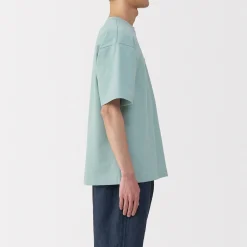 Outlet Muji T‐shirt Cool Touch à poche coupe Relax pour homme.