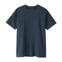 Online Muji T‐shirt en coton col rond manches courtes homme