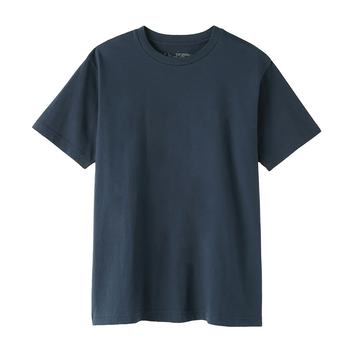 Online Muji T‐shirt en coton col rond manches courtes homme