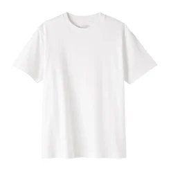 Online Muji T‐shirt en coton col rond manches courtes homme