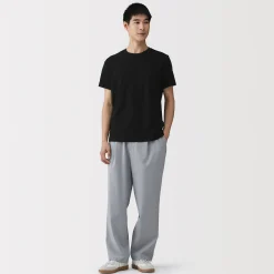 Online Muji T‐shirt en coton col rond manches courtes homme