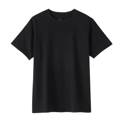 Online Muji T‐shirt en coton col rond manches courtes homme