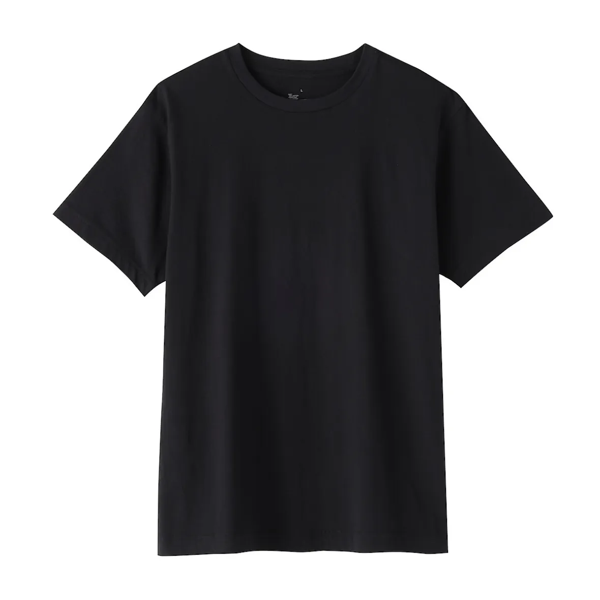 Online Muji T‐shirt en coton col rond manches courtes homme