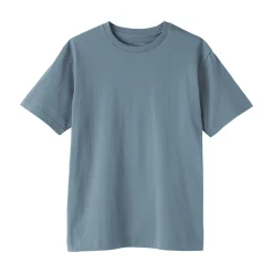 Online Muji T‐shirt en coton col rond manches courtes homme
