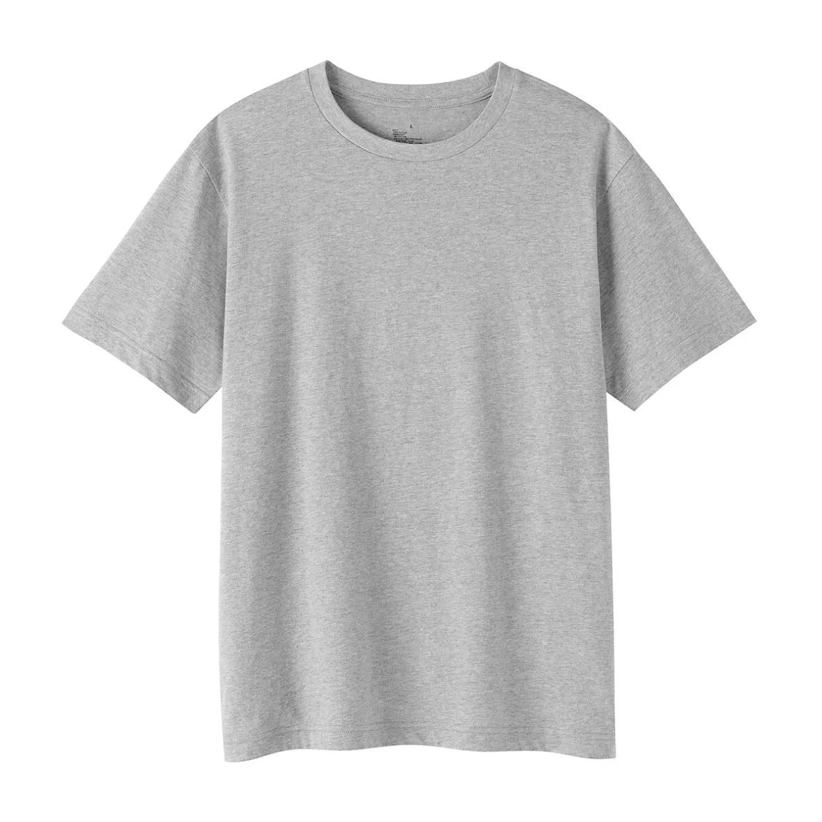 Online Muji T‐shirt en coton col rond manches courtes homme