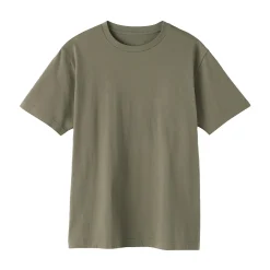 Online Muji T‐shirt en coton col rond manches courtes homme