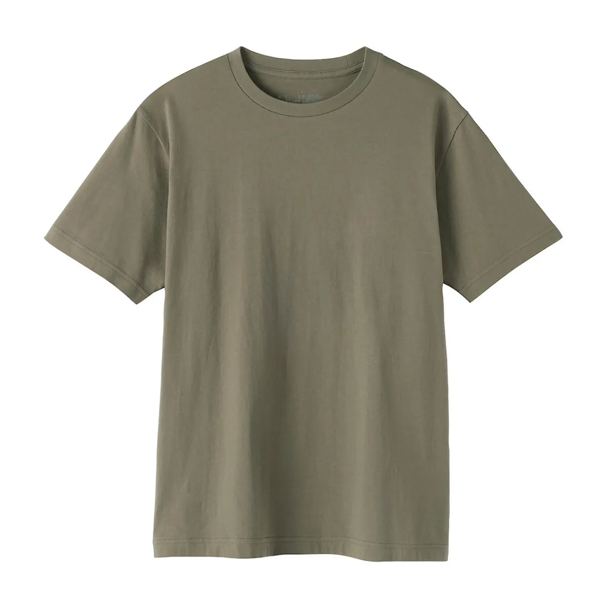 Online Muji T‐shirt en coton col rond manches courtes homme