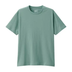 Clearance Muji T‐shirt en coton col rond manches courtes homme