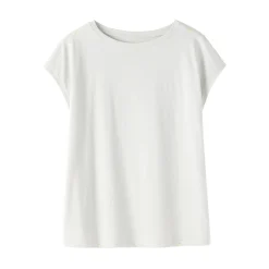 Discount Muji T‐shirt en jersey à manches cap pour femme