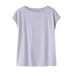 Discount Muji T‐shirt en jersey à manches cap pour femme