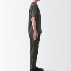 Clearance Muji T‐shirt en jersey de coton épais manches courtes homme