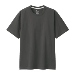 Clearance Muji T‐shirt en jersey de coton épais manches courtes homme