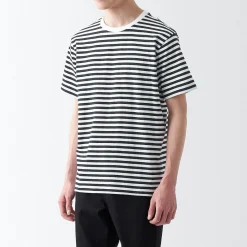 Sale Muji T‐shirt en jersey de coton manches courtes homme