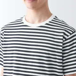 Sale Muji T‐shirt en jersey de coton manches courtes homme