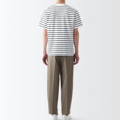 Sale Muji T‐shirt en jersey de coton manches courtes homme