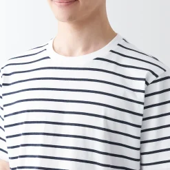 Sale Muji T‐shirt en jersey de coton manches courtes homme