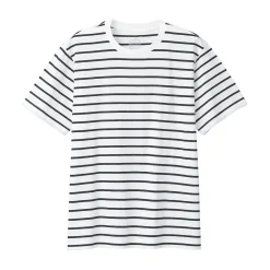 Sale Muji T‐shirt en jersey de coton manches courtes homme