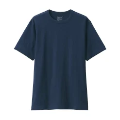 Clearance Muji T‐shirt en jersey de coton épais manches courtes pour homme