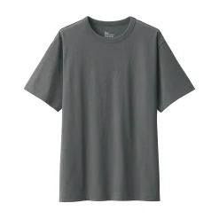 Clearance Muji T‐shirt en jersey de coton épais manches courtes pour homme