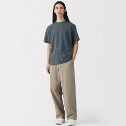 Sale Muji T‐shirt en jersey de coton épais manches courtes pour homme