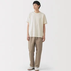 Sale Muji T‐shirt en jersey de coton épais manches courtes pour homme