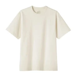 Sale Muji T‐shirt en jersey de coton épais manches courtes pour homme