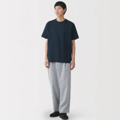 Sale Muji T‐shirt en jersey de coton épais manches courtes pour homme