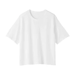 Online Muji T-shirt en jersey de coton biologique hautement torsadé pour femme