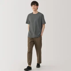 Best Muji T‐shirt en jersey de coton épais manches courtes pour homme