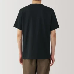 Best Muji T‐shirt en jersey de coton épais manches courtes pour homme