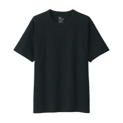 Best Muji T‐shirt en jersey de coton épais manches courtes pour homme