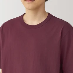 Best Muji T‐shirt en jersey de coton épais manches courtes pour homme