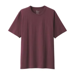 Best Muji T‐shirt en jersey de coton épais manches courtes pour homme