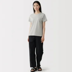 Outlet Muji T‐shirt en jersey pour femme